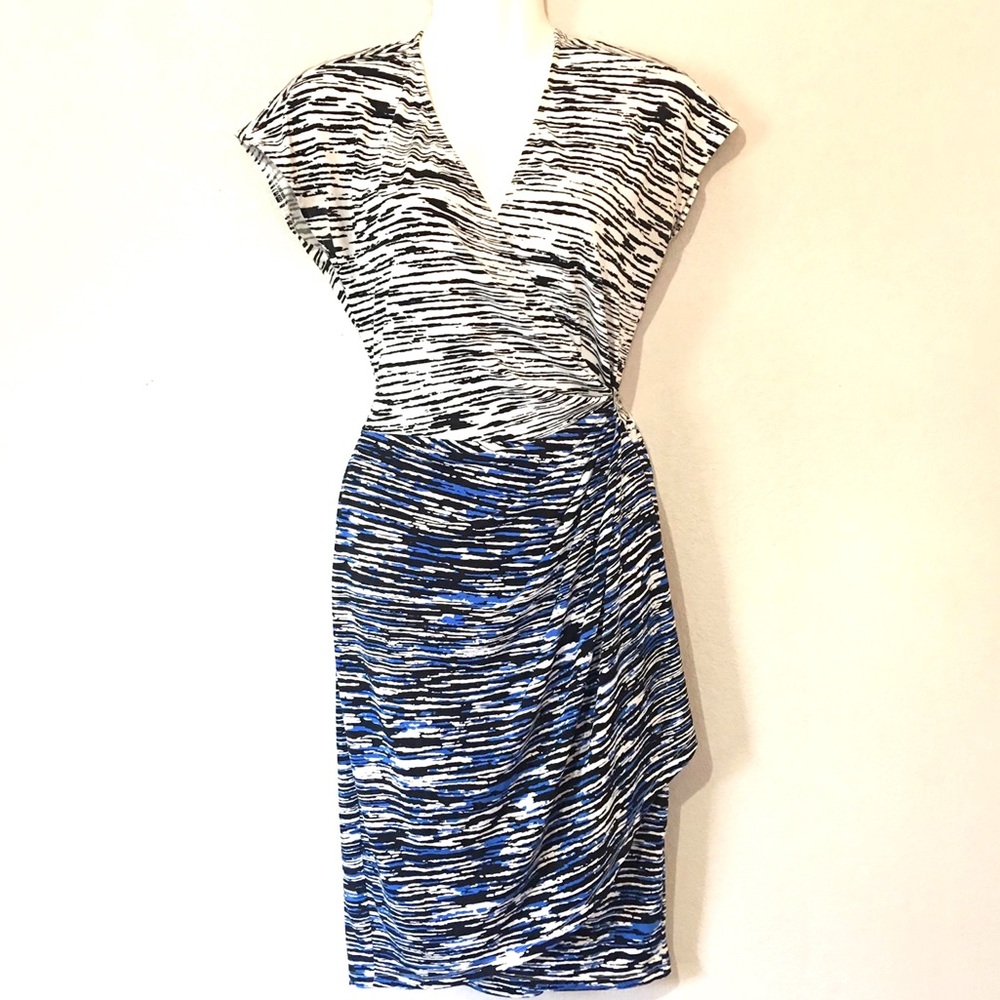 MAGGY LONDON WRAP DRESS